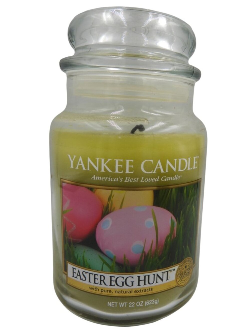 Yankee Candle Scent Easter Egg Hunt 22oz Jar Limited Edition #2 Used
